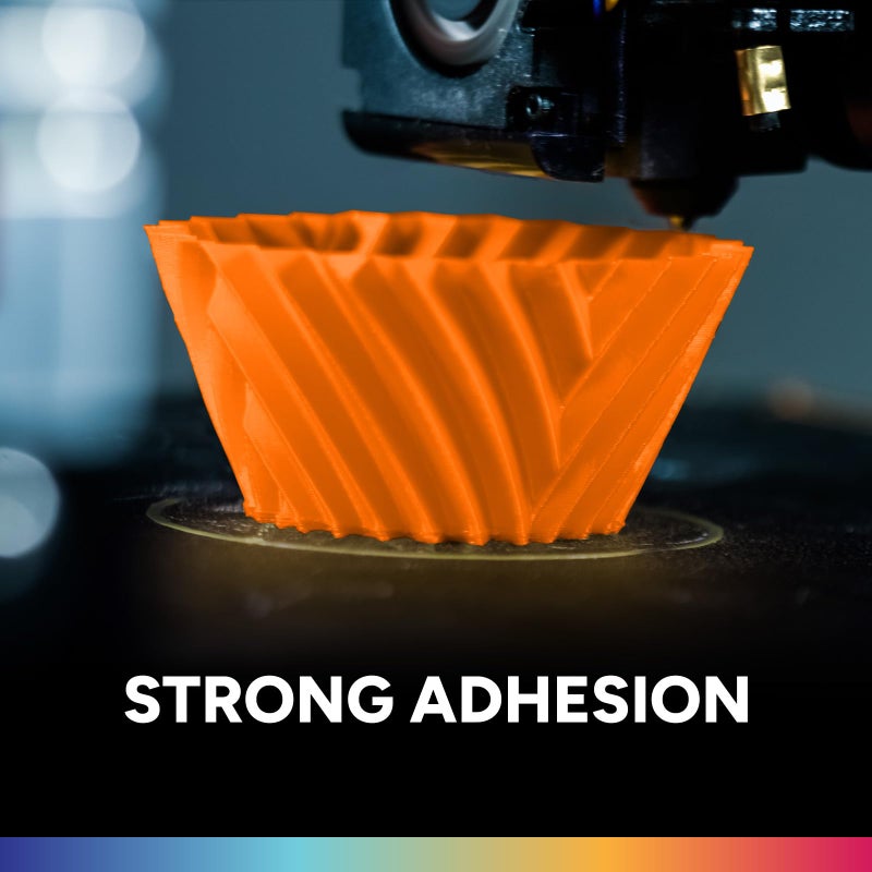 OVERTURE PLA Filament 1.75mm, Neatly Wound 3D Printer Filament 1kg Spool (2.2lbs), Dimensional Accuracy +/- 0.02 mm, Fit Most FDM 3D Printers (Orange) - Image 4